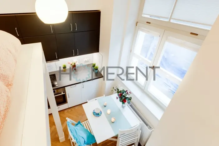 Pronájem bytu 1+kk, Praha - Bubeneč, Korunovační, 17 m2