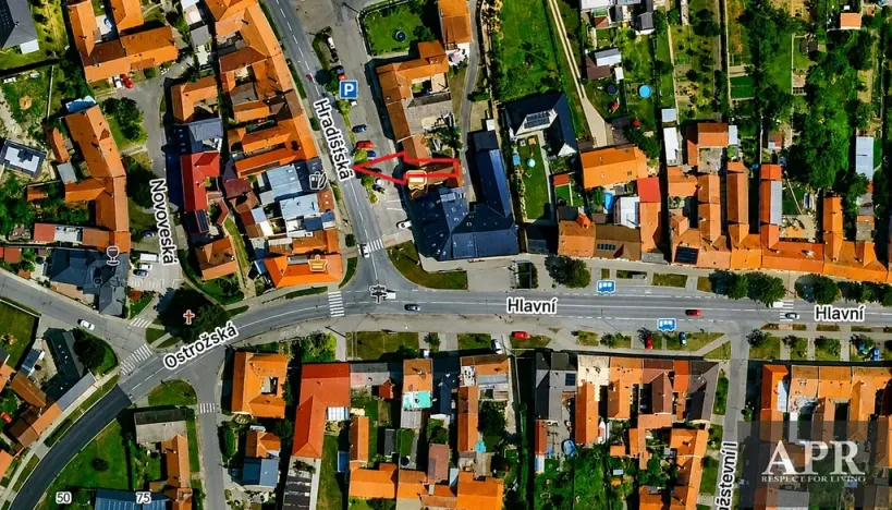 Prodej obchodního prostoru, Hluk, Hradišťská, 177 m2
