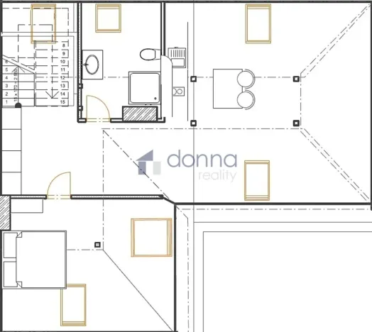 Pronájem bytu 2+kk, Praha, Rektorská, 72 m2