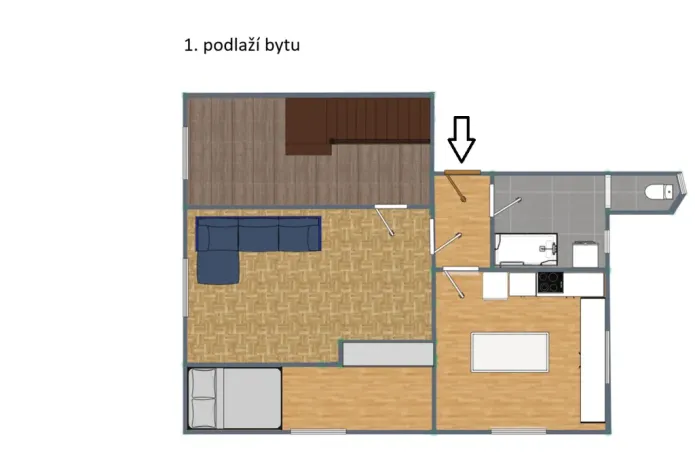 Prodej bytu 4+1, Chrastava, Frýdlantská, 107 m2
