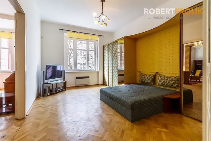 Pronájem bytu 3+1, Praha - Bubeneč, Národní obrany, 140 m2