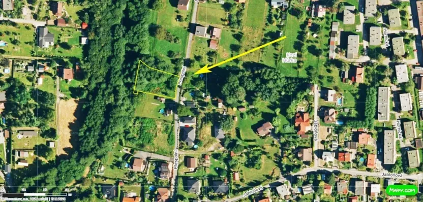Prodej pozemku pro bydlení, Orlová - Lutyně, Přespolní, 1604 m2