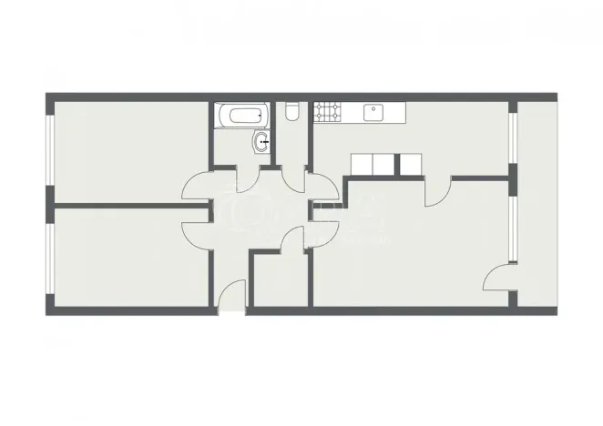 Pronájem bytu 3+1, Praha - Stodůlky, Běhounkova, 70 m2