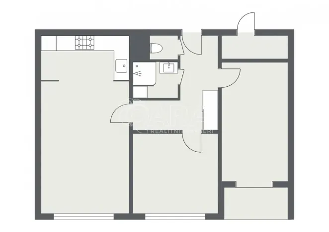 Pronájem bytu 3+kk, Praha - Modřany, Poljanovova, 62 m2