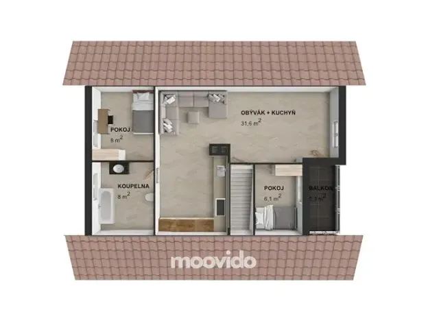 Prodej rodinného domu, Praha - Lipence, K Černošicím, 128 m2