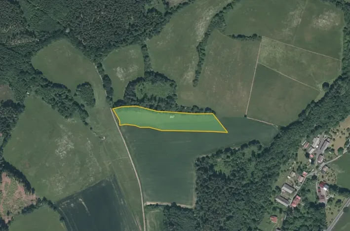 Prodej pole, Běšiny, 14151 m2