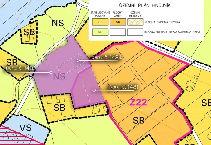 Prodej pozemku pro bydlení, Hnojník, 10270 m2