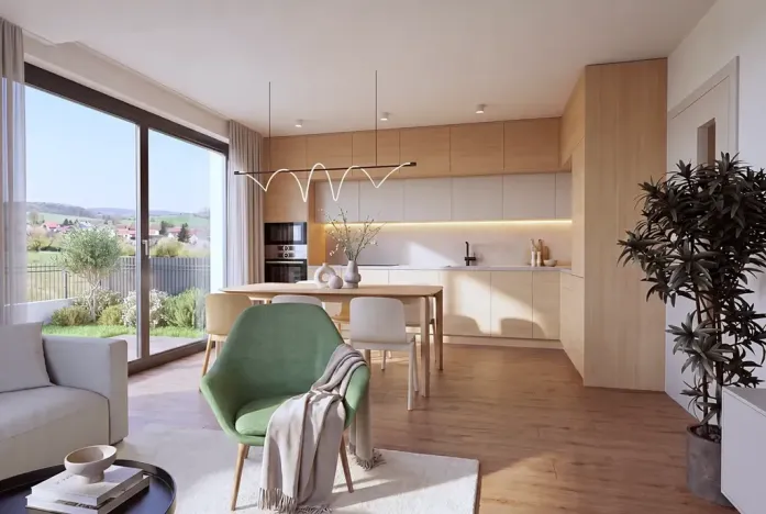 Prodej bytu 3+kk, Holubice, 72 m2