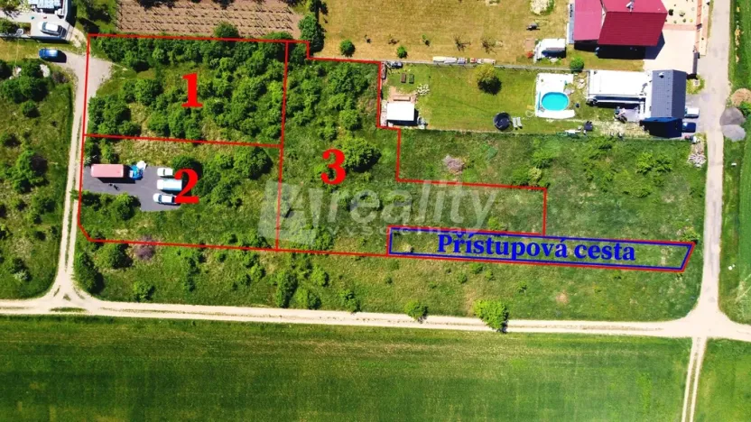 Prodej pozemku pro bydlení, Znojmo - Oblekovice, 790 m2