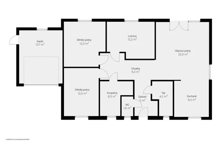 Prodej rodinného domu, Úherce, Východní, 115 m2
