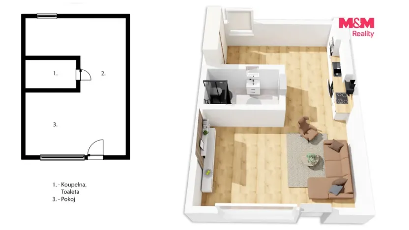 Pronájem obchodního prostoru, Kladno - Švermov, Svojsíkova, 45 m2