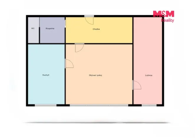 Prodej bytu 2+1, Český Těšín, Kysucká, 45 m2