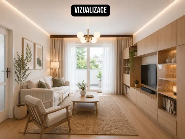 Prodej bytu 2+1, Uničov, Pionýrů, 58 m2
