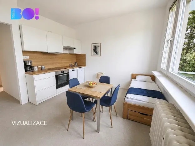 Pronájem bytu 1+kk, Frýdek-Místek, 28. října, 22 m2