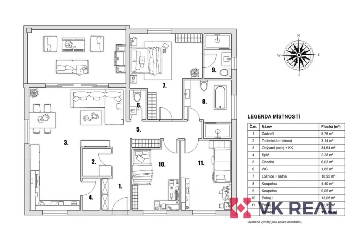 Prodej rodinného domu, Úherce, Lomená, 146 m2