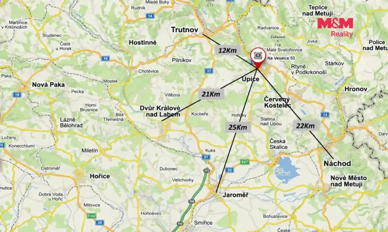 Prodej činžovního domu, Úpice, Svornosti, 170 m2