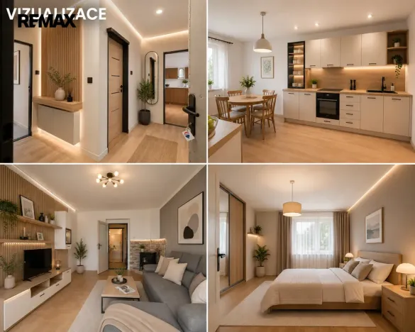 Prodej bytu 2+1, Louka u Litvínova, Husova, 73 m2