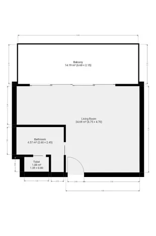 Pronájem bytu 1+kk, Praha - Vinohrady, Uruguayská, 47 m2