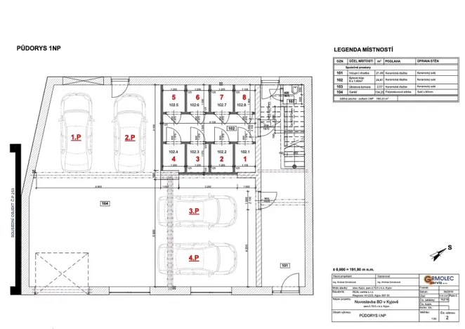 Pronájem bytu 1+kk, Kyjov, Havlíčkova, 32 m2