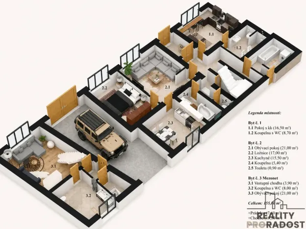 Prodej rodinného domu, Vanovice, 450 m2