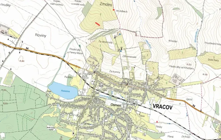 Prodej sadu/vinice, Vracov, 912 m2