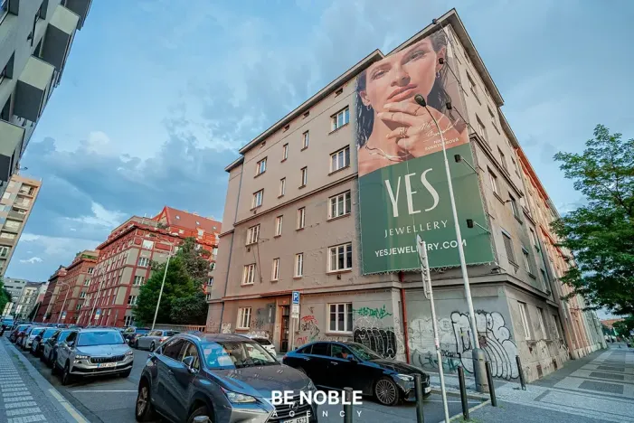 Pronájem bytu 1+kk, Praha - Holešovice, Tovární, 33 m2