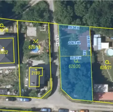 Prodej pozemku pro bydlení, Hradištko, Na Mezi, 535 m2