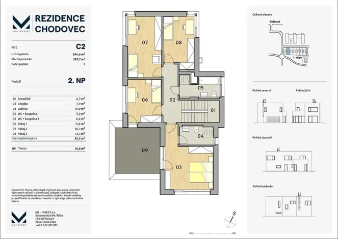 Prodej rodinného domu, Praha - Chodov, Blažimská, 295 m2