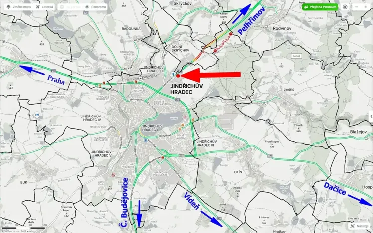 Pronájem obchodního prostoru, Jindřichův Hradec, Jarošovská, 248 m2