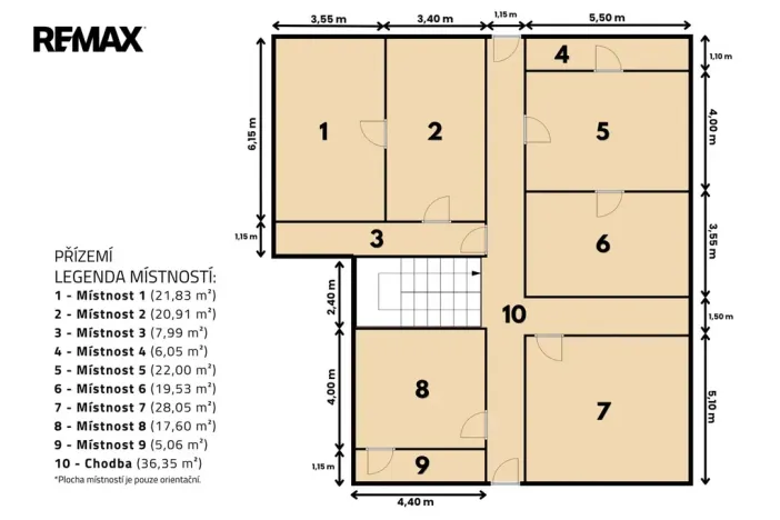 Prodej vícegeneračního domu, Zemětice - Čelákovy, 735 m2