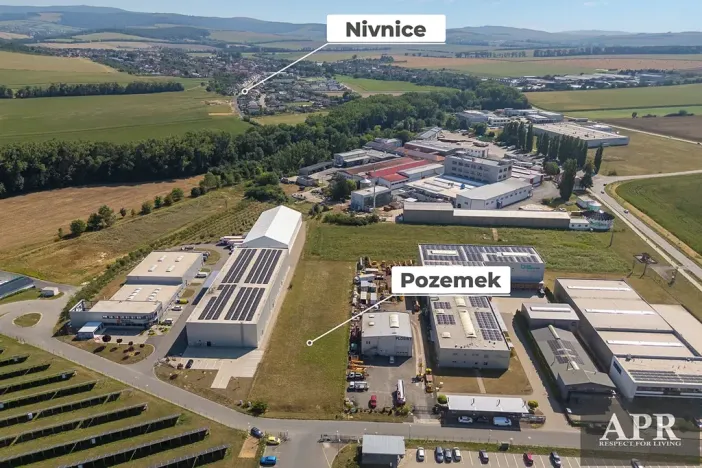 Prodej komerčního pozemku, Nivnice, 3525 m2