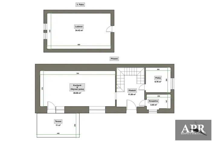 Prodej rodinného domu, Nivnice, Dr. Kachníka, 76 m2