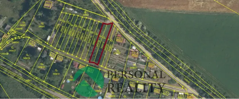 Prodej zahrady, Rakovník, 330 m2