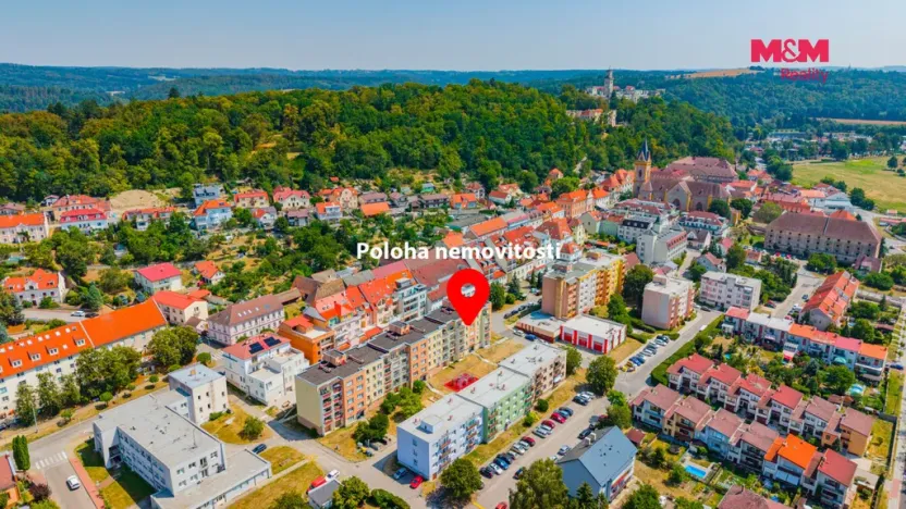Prodej bytu 3+1, Hluboká nad Vltavou, Nerudova, 66 m2