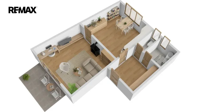 Prodej bytu 1+1, Hronov, Husova, 50 m2
