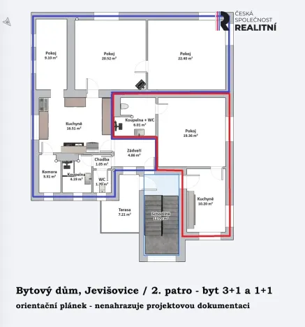 Prodej činžovního domu, Jevišovice, 420 m2