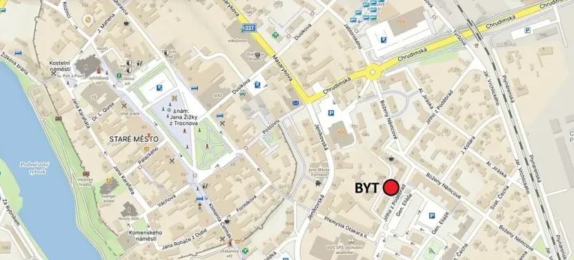 Prodej bytu 3+kk, Čáslav, Jiřího z Poděbrad, 65 m2