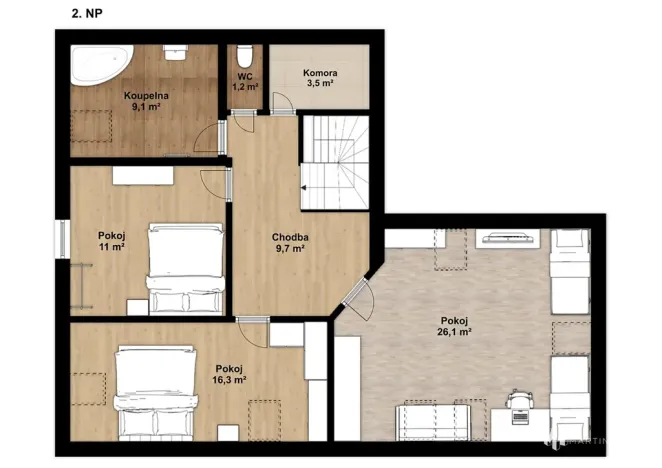 Prodej rodinného domu, Měšice, Na Blatech, 153 m2