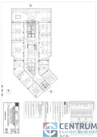 Pronájem kanceláře, Praha - Holešovice, U Pergamenky, 584 m2