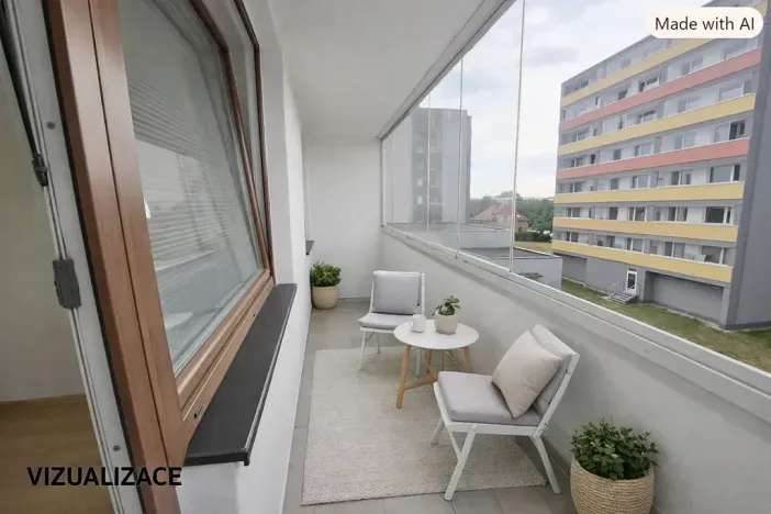Pronájem bytu 2+1, Kralupy nad Vltavou, Krakovská, 47 m2
