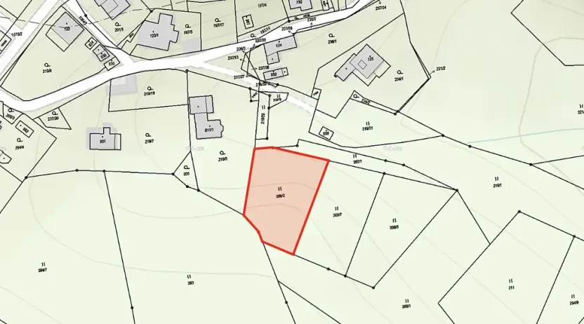 Prodej pozemku pro bydlení, Budislav, 1475 m2