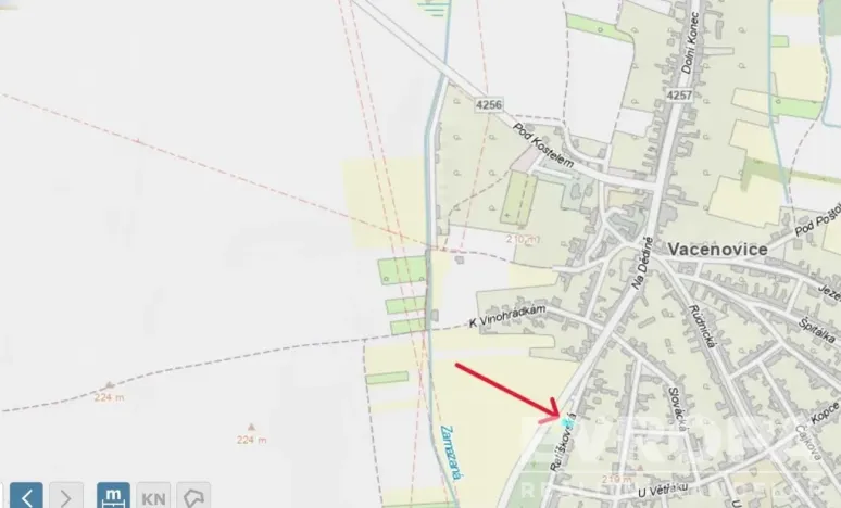 Prodej pole, Vacenovice, 138 m2