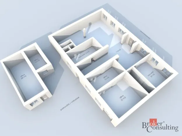 Pronájem obchodního prostoru, Bruntál, Partyzánská, 225 m2