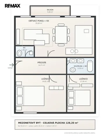 Pronájem bytu 4+kk, Praha - Vinohrady, Sázavská, 123 m2