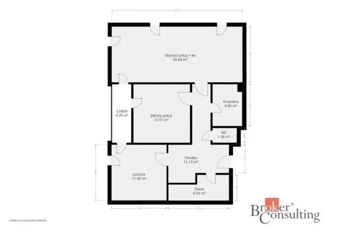 Prodej bytu 3+kk, Třemošná, Školní, 85 m2