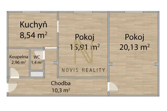 Pronájem bytu 2+1, Janovice nad Úhlavou, Klatovská, 59 m2