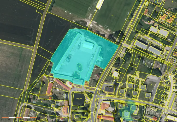 Prodej skladu, Chotětov, Husovo náměstí, 3000 m2