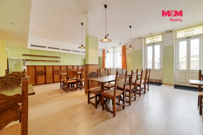 Prodej restaurace, Mariánské Lázně, Masarykova, 147 m2
