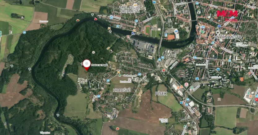 Prodej pozemku pro bydlení, Písek - Hradiště, 1276 m2