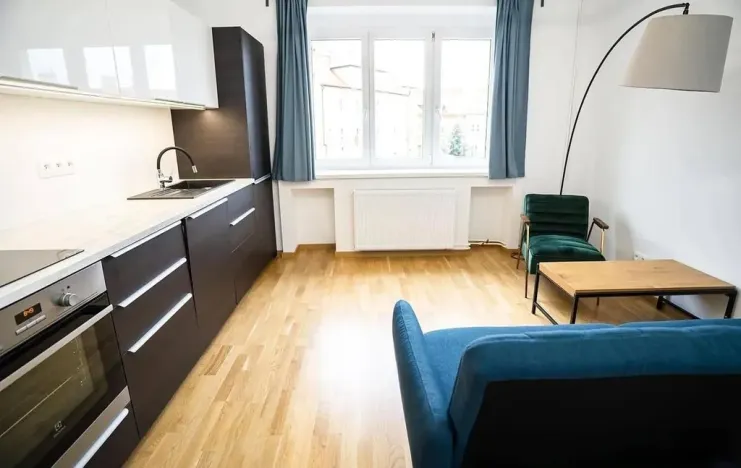 Pronájem bytu 1+kk, Praha - Nusle, U Pernštejnských, 33 m2